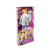 Nessiworld WG-66770 Shiny Dressed Jacketed Doll 29 cm -Vardem