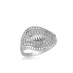 Silver Leaf Women's Ring