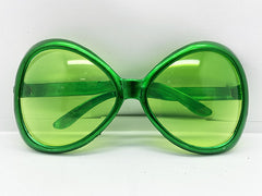 Nessiworld Yeşilçam Temalı Parti Gözlüğü Yeşil Renk 7x16 cm