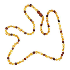Collier d'ambre goutte pour adulte