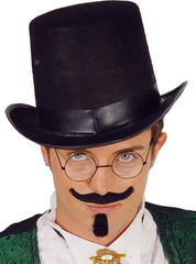 Nessiworld Adulte Couleur Noire Ringmaster Magicien Chapeau Haut-de-Forme