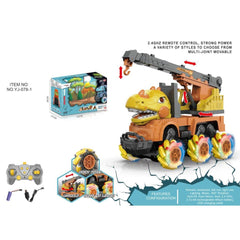 YJ-078-1 Remote Control Full Function 2.4G Dinosaur Truck Crane -Vardem