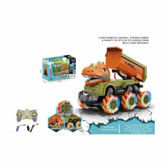 Dinosaure télécommandé YJ-078-4 avec son et lumière - Vardem