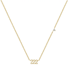 Zarif Melek Numarası Kolye - MeanYou