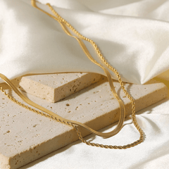 Zımba Katmanlı Kolye - MeanYou