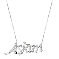 Silver Love Ladies Necklace