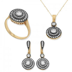 Silver Diamond Model Women Set