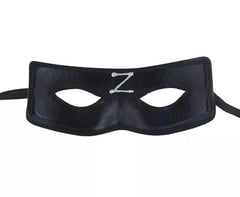 Nessiworld Zorro Mask with Elastic Back and Z Print