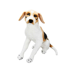 01409 Sitting Beagle Dog Plush 68 cm