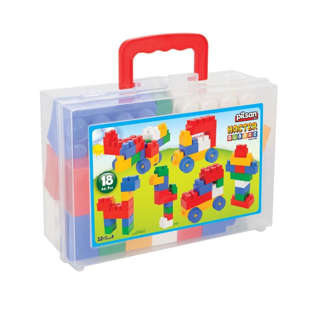 Nessiworld 03 323 Master Blok Seti Çantalı  18 Parça