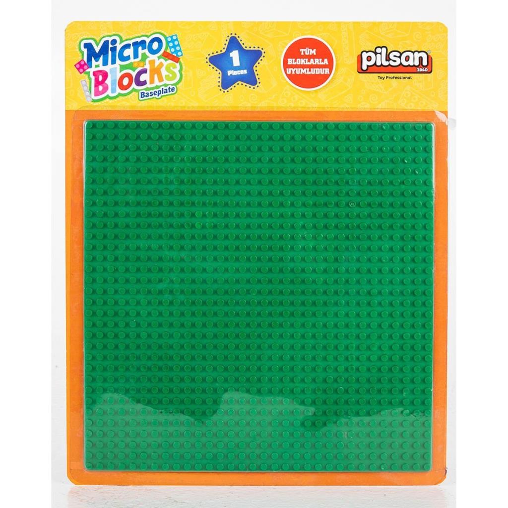 Nessiworld 03 627 Pilsan Micro Block Game Board Green