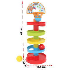 Nessiworld 03 653 Basketli Çıngıraklı Top Oyunu -Pilsan Oyuncak