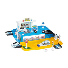 03371 POLICE STATION GARAGE SET