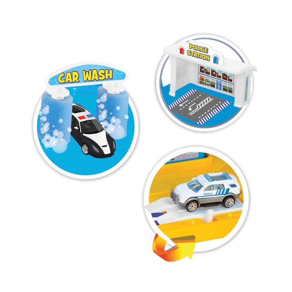 03371 POLICE STATION GARAGE SET