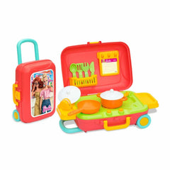 03478 BARBIE KITCHEN SET MY SUITCASE