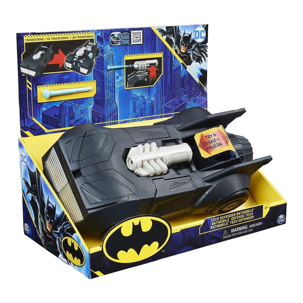 037676 DC Comics Tech Defender Batmobile -Spinmaster