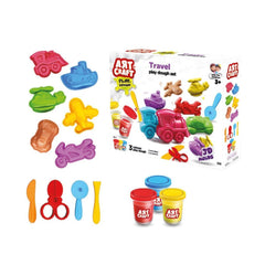 Nessiworld 03998 Art Craft Travel Tools Dough Set 168 Gr -Fentoys