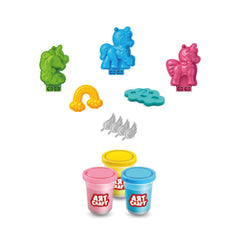 Nessiworld 03999 Art Craft Unicorn Dough Set 168 Gr -Fentoys
