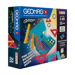 Nessiworld 0534 Glitter Magnetic Sticks 22 Pieces