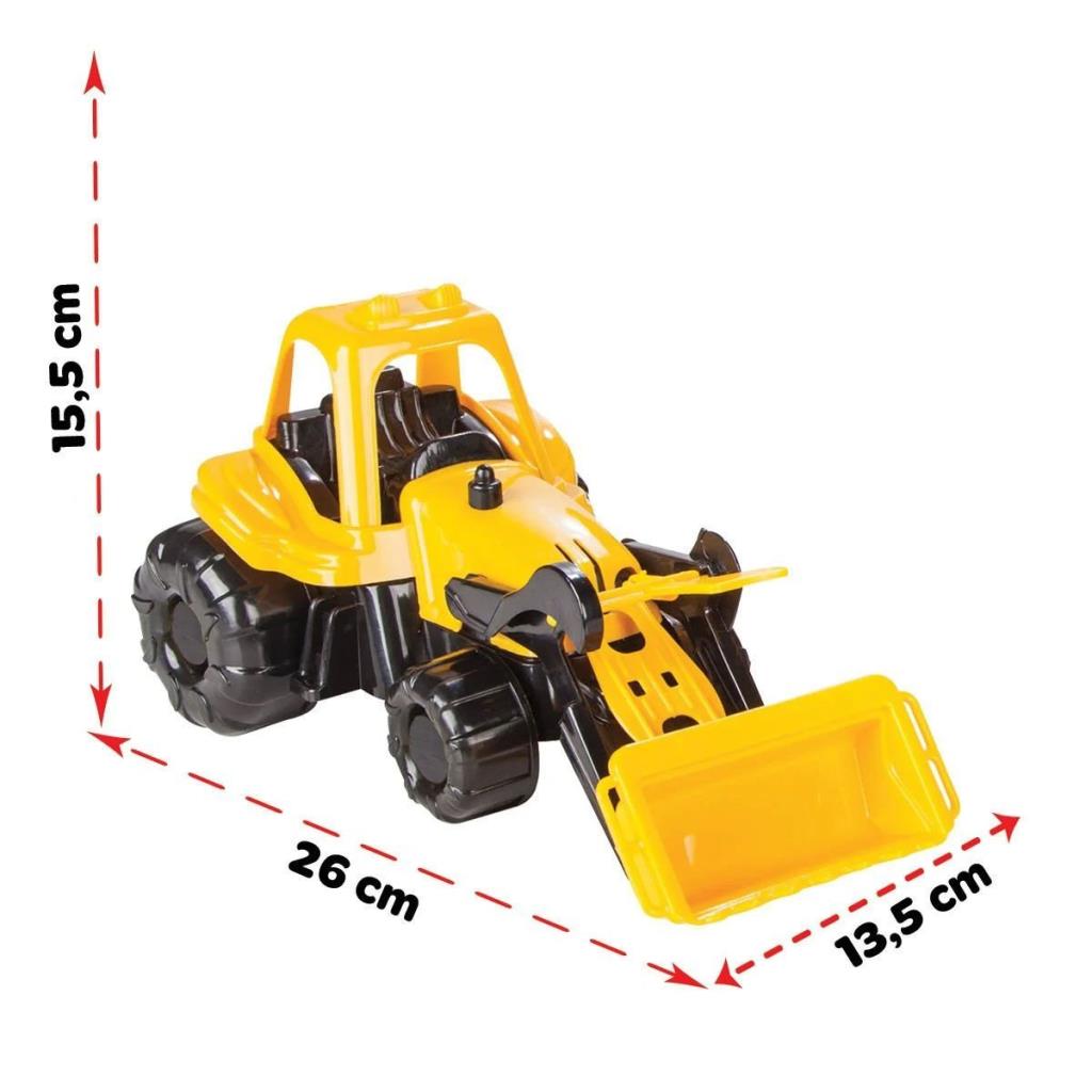 Nessiworld 06 518 Power Work Machine Truck -Pilsan Toys