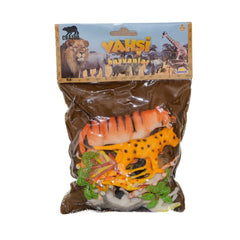 0711 Wild Animals Bag Animal Play Set Medium Size