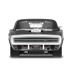 Nessiworld 1:16 1970 Dodge Charger R/T Remote Control Car with Sound and Lights