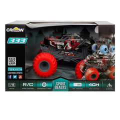 Voiture télécommandée Nessiworld 1:18 Spirit Beasts avec chargement USB 25 cm