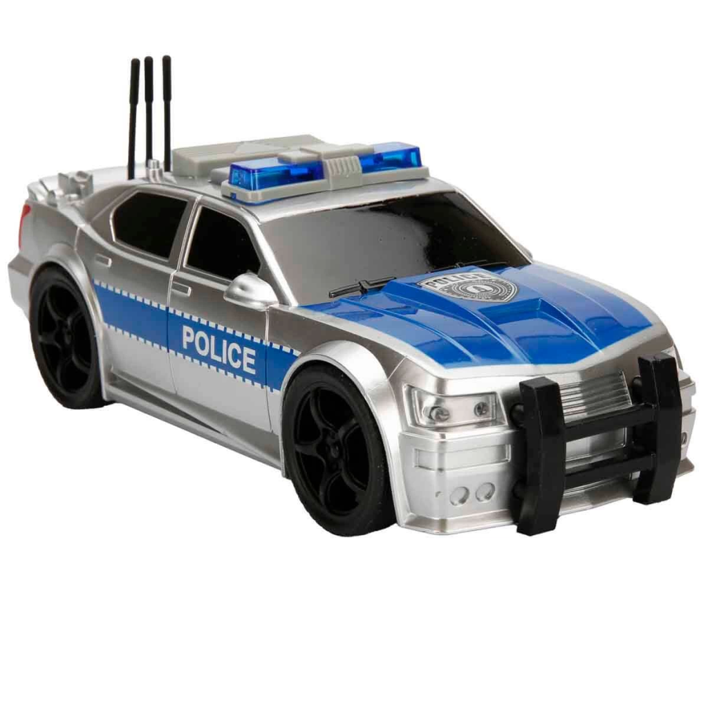 Nessiworld 1:20 Maxx Wheels Police Car with Sound and Lights 19 cm