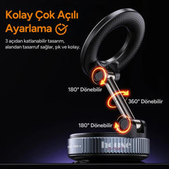 Ultra Strong Vacuum Magnetic Phone Holder