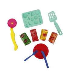 Nessiworld 1002012 Sunman, Crafy Crazy Pizza Play Dough Set 200 gr