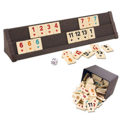 1010464 VIP Wooden Okey Set Light Color, Star Okey