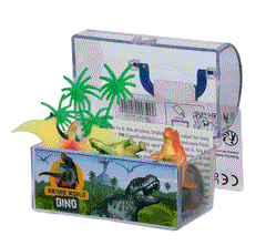 104342250 Dinos in Treasure Box