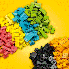 11027 Lego Classic Creative Neon Fun Bricks 333 pieces Ages 5+