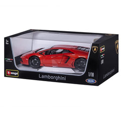 Nessiworld 11033 Burago 1:18 Lamborghini Aventador LP700-4 Orange Model Car