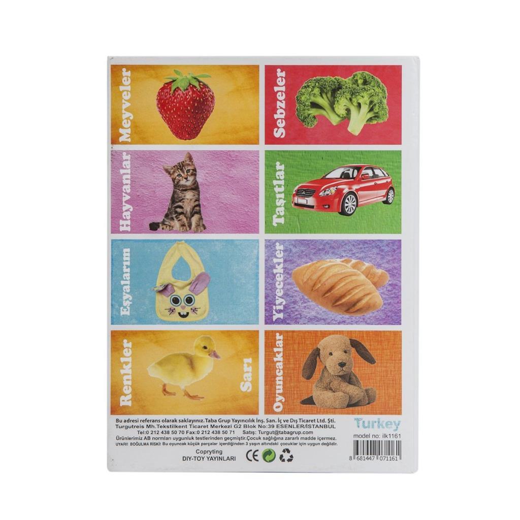 1161 Flash Cards First 50 Words - DiyToy