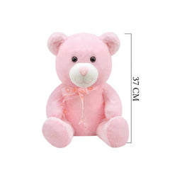 1178P Selay, Sitting Bear 37 cm Pink 