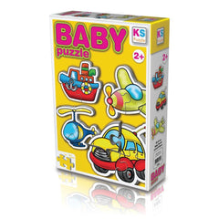 Puzzle bébé 12003 KS - Véhicules de transport / Puzzle 15 pièces / +2 ans
