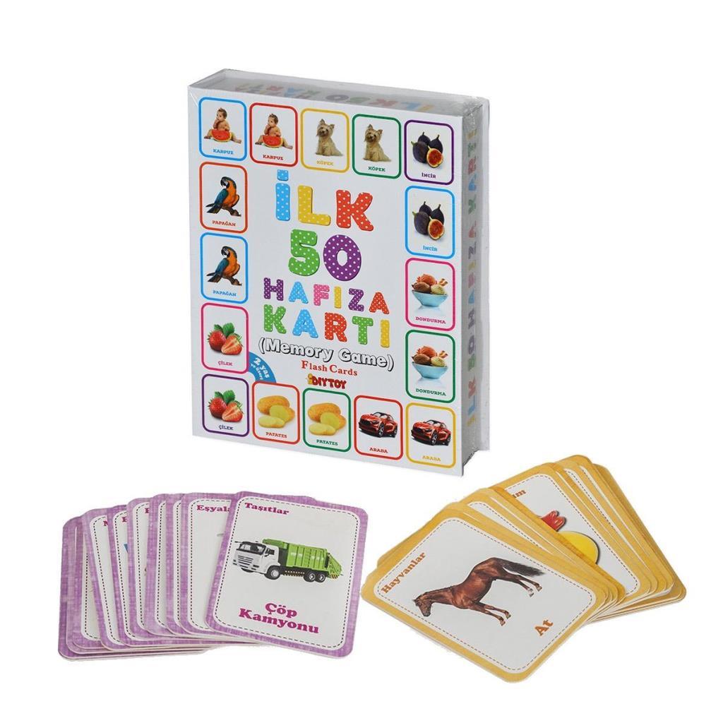 1475 FIRST 50 MEMORY CARDS (MEMORY GAME)