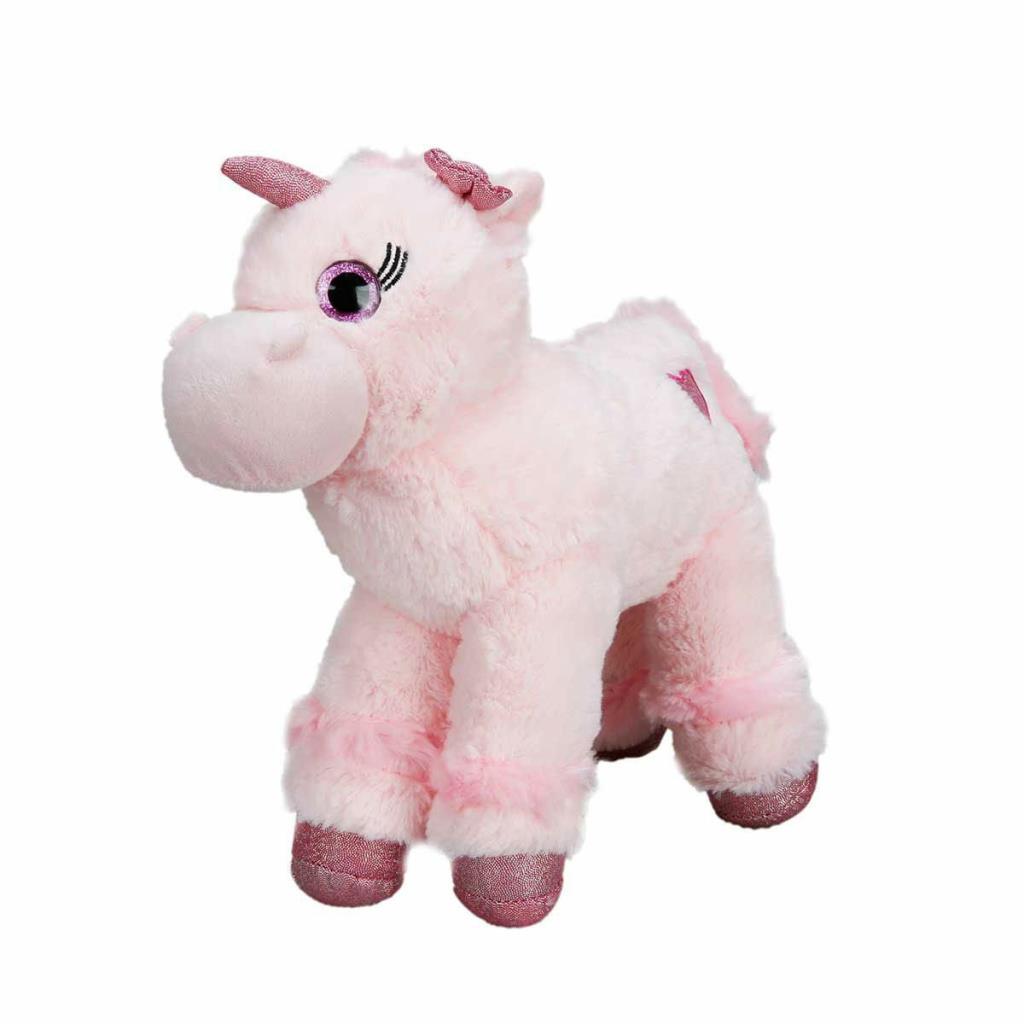 1511 Unicorn Colorful Plush Horse 28 cm