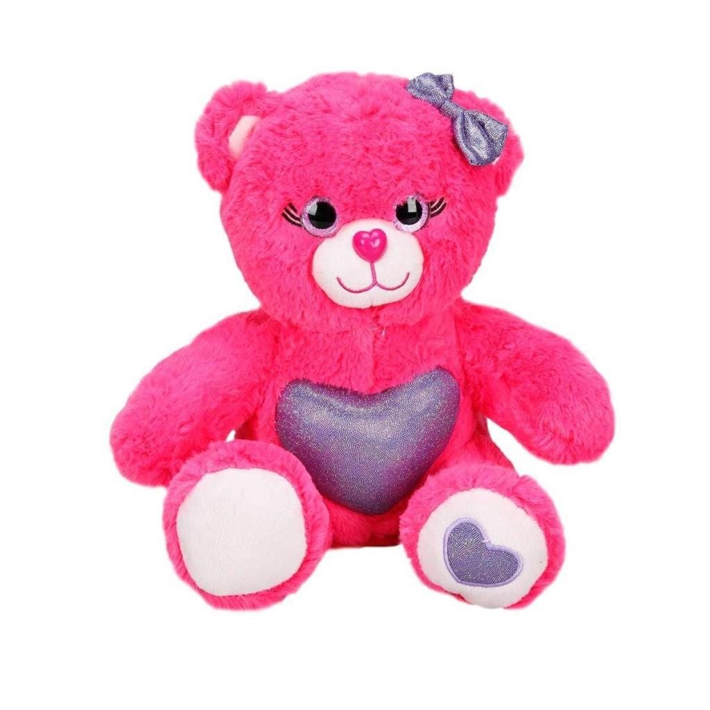 1512 Colorful Plush Bear 26 cm -Sunman