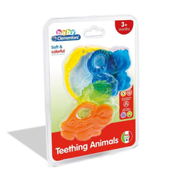 17061 Baby Clementoni - Colorful Animals Teether +3 months 