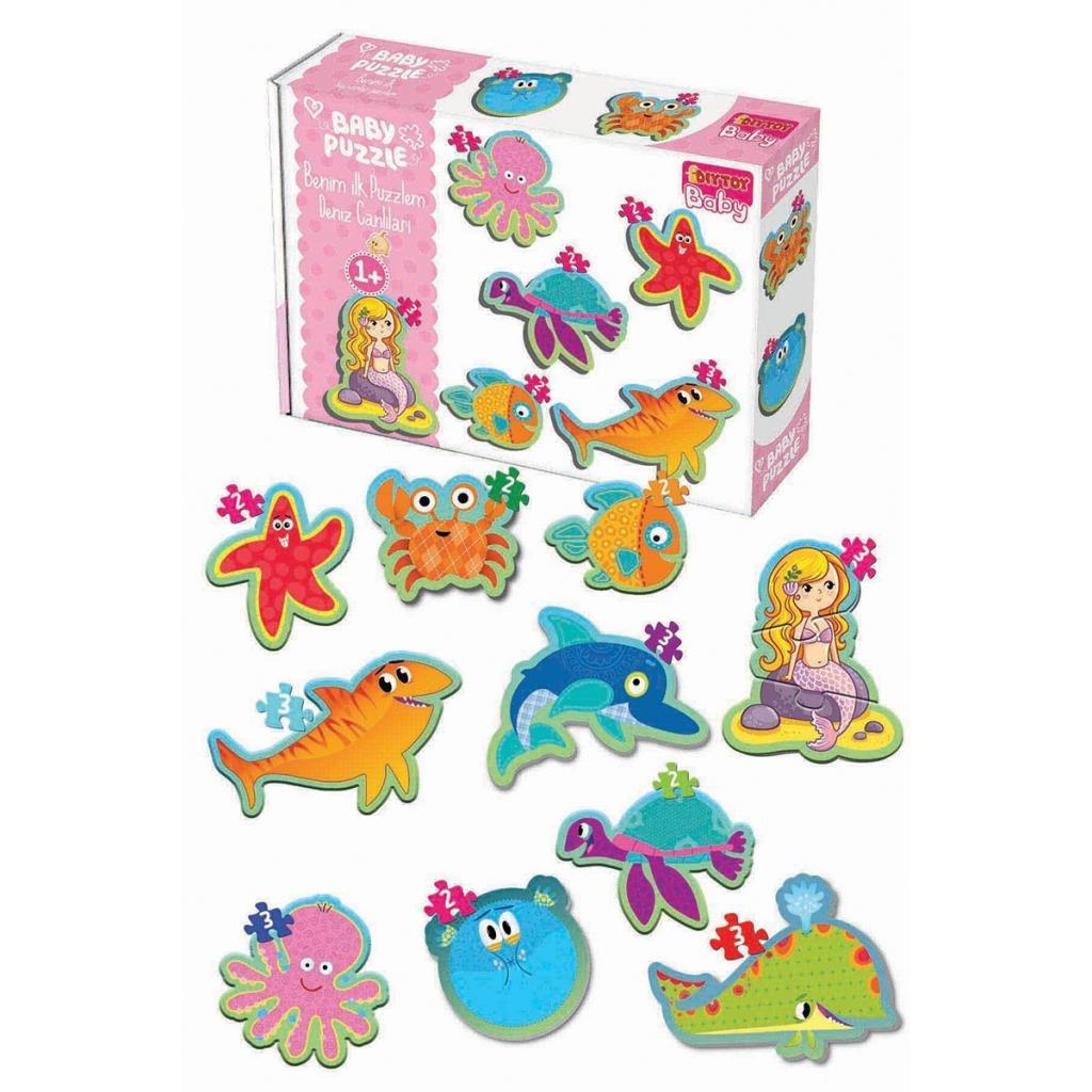 1710 BABY PUZZLE MY FIRST PUZZLE SEA CREATURES