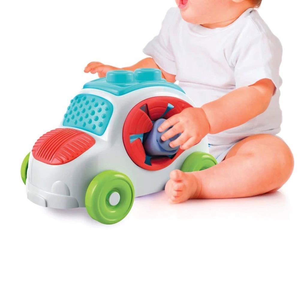 17315 Soft Clemmy - Soft Block Sensory Car 6-36 months