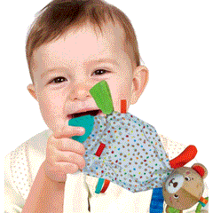 17786 Baby Clementoni - Lovely Bear Rattle