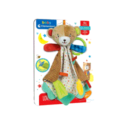 17786 Baby Clementoni - Lovely Bear Rattle