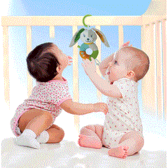 17787 Baby Clementoni - Lovely Rabbit Rattle