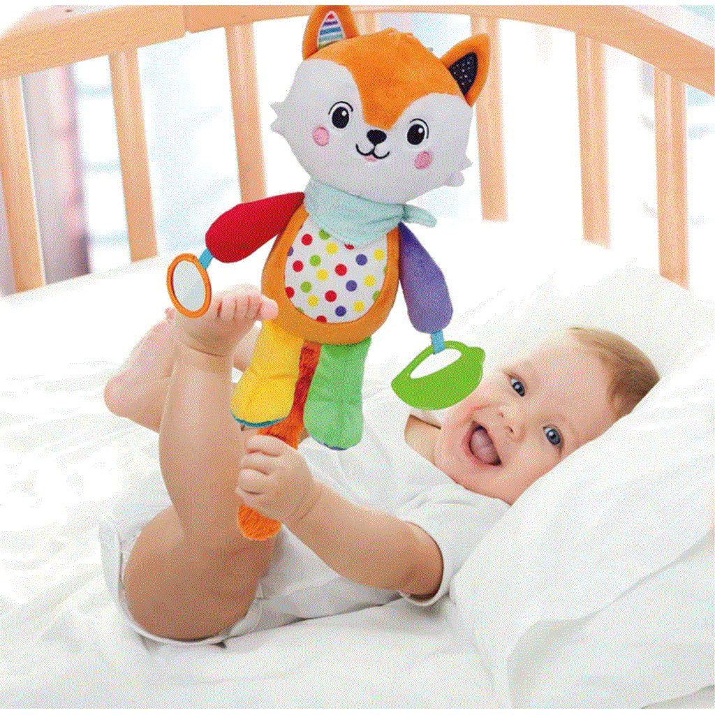 17792 Baby Clementoni - Active Plush Fox
