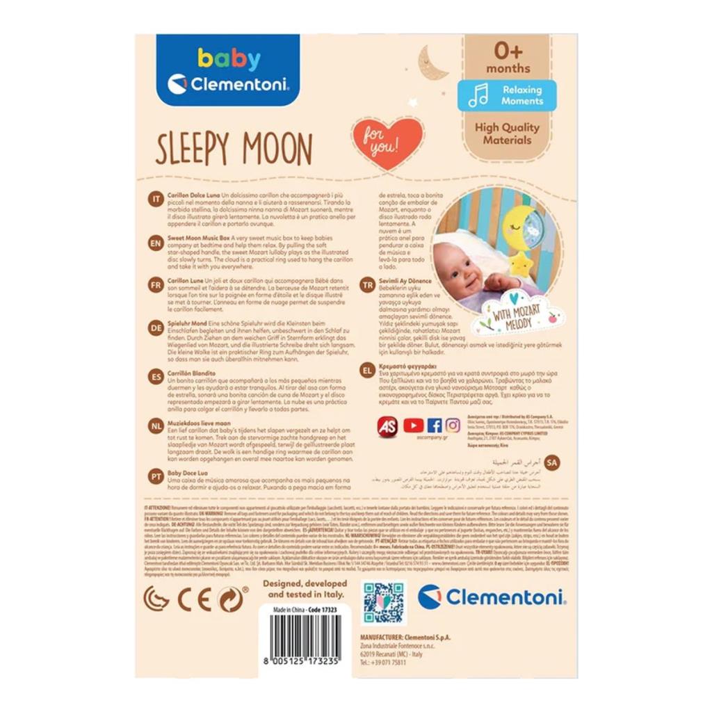 17796 Baby Clementoni - Melody Moon Music Box