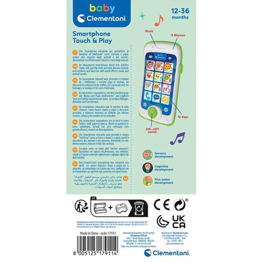 17911 Baby Clementoni - Smartphone