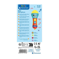 Nessiworld 17913 Baby Clementoni - Microphone pour bébé